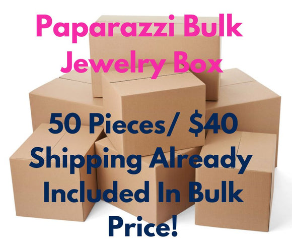 Paparazzi Bulk Jewelry Sale - Box Of 50 Pieces - Paparazzi Accessories