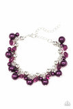 Duchess Royale - Kensington Kiss - Purple Pearl - Necklace and Bracelet Set - Paparazzi Accessories