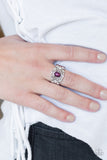 Mod Modest - Purple - Pearl - Ring - Paparazzi Accessories