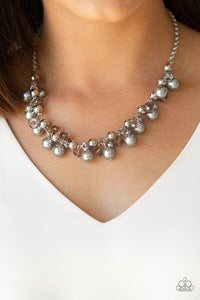Duchess Royale - Silver Pearl - Necklace - Paparazzi Accessories