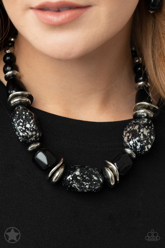 In Good Glazes - Black - Necklace - Paparazzi Accessories