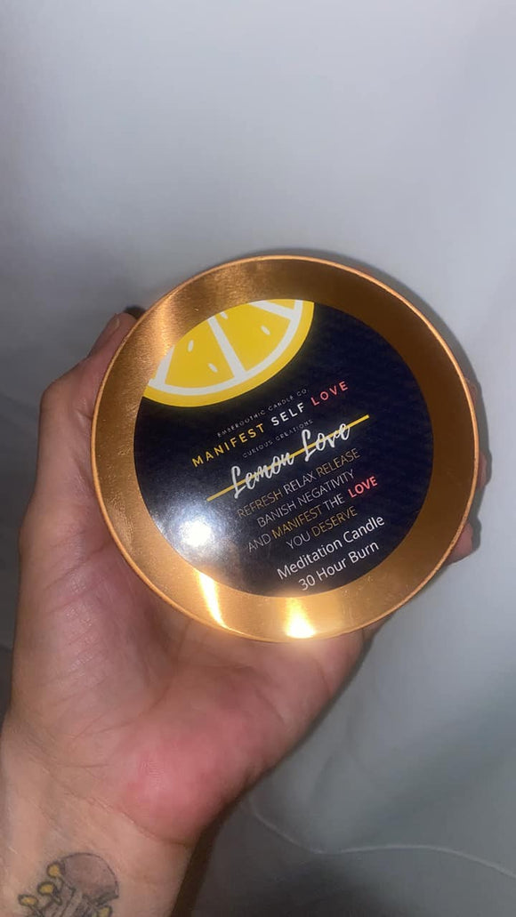 Lemon Love - Coconut Apricot Luxury Wax - 8oz Candle