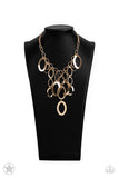 A Golden Spell - Gold - Necklace - Paparazzi Accessories