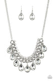 All Toget-HEIR Now - White - Necklace - Paparazzi Accessories