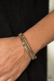 Drop A SHINE - Copper - Snap Bracelet - Paparazzi Accessories