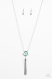 The Glow Show - Green - Necklace - Paparazzi Accessories