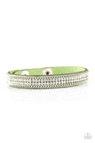 Babe Bling - Green - Snap Bracelet - Wrap - Paparazzi Accessories