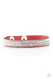 Babe Bling - Red - Snap Bracelet - Wrap - Paparazzi Accessories
