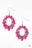 Fashionista Flavor - Pink - Earrings - Paparazzi Accessories