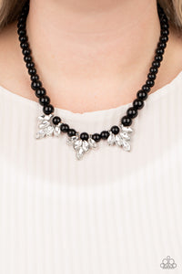Society Socialite - Black - Beaded - Necklace - Paparazzi Accessories