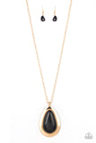 BADLAND To The Bone - Gold - Necklace - Paparazzi Accessories
