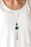 Have Some Common SENSEI - Green - Moonstone - Necklace - Paparazzi Accessories