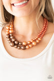The More The Modest - Multi Colored - Pearl Necklace - Paparazzi Accessories