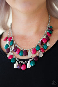 Life of the FIESTA - Multi - Necklace - Paparazzi Accessories