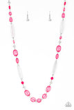 Quite Quintessence - Pink - Necklace - Paparazzi Accessories