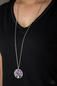 Naturally Nirvana - Purple - Necklace - Paparazzi Accessories
