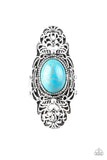 Ego Trippin - Blue - Turquoise - Ring - Paparazzi Accessories