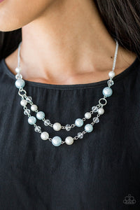 The Princess BRIDESMAID - Blue - Necklace - Paparazzi Accessories
