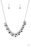 Trust Fund Baby - Just For The FUND Of It! - Blue - Necklace and Bracelet Set - Paparazzi Accessories