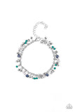 Sailing The Seven Seas - Aquatic Adventure - Blue - Multi Colored - Necklace and Bracelet Set - Paparazzi Accessories