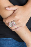 Clear The SWAY! - Pink - Ring - Paparazzi Accessories