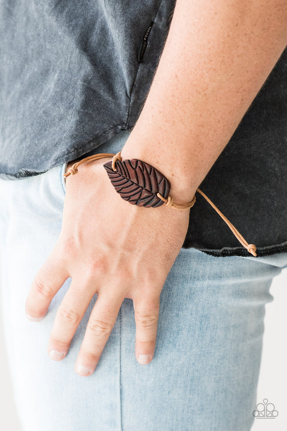 Forest Forager - Brown - Bracelet - Paparazzi Accessories