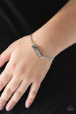 Pretty Priceless - Silver - Hematite - Clasp Bracelet - Paparazzi Accessories