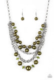 Rockin Rockette - Green - Pearl - Necklace - Paparazzi Accessories