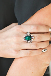 Noticeably Notable - Green - Ring - Paparazzi Accessories