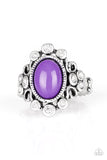 Noticeably Notable - Purple - Ring - Paparazzi Accessories