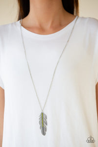 Sky Quest - Green - Necklace - Paparazzi Accessories