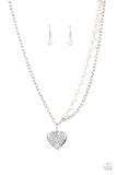 Forever In My Heart - Pink - Necklace - Paparazzi Accessories