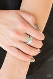The Overachiever - Green - Ring - Paparazzi Accessories