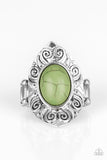 Mega Mother Nature - Green - Ring - Paparazzi Accessories