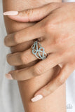 More Or FLAWLESS - Blue - Ring - Paparazzi Accessories