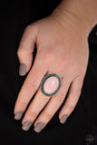 Outdoor Oasis - Pink - Stone - Ring - Paparazzi Accessories