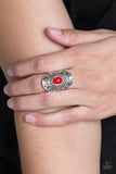 The ZEST Of The ZEST - Red - Ring - Paparazzi Accessories
