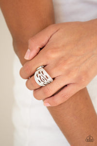 The Money Maker - White - Ring - Paparazzi Accessories