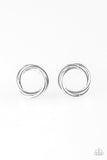 Simple Radiance - Silver- Stud - Post Earrings - Paparazzi Accessories