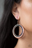 Go-Go Glow - Copper - Earrings - Paparazzi Accessories