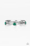 City Slicker Sleek - Green - Bangle Bracelet - Paparazzi Accessories