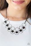 Ask and You SHELL Receive - Black - Necklace - Paparazzi Accessories
