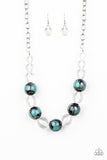 Torrid Tide - Blue - Metallic Bead - Necklace - Paparazzi Accessories
