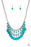 Rural Revival - Blue - Turquoise - Necklace - Paparazzi Accessories