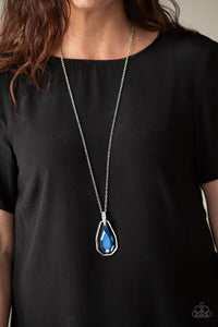 Maven Magic - Blue - Necklace - Paparazzi Accessories