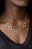 Inner Beauty - Gold - Necklace - Paparazzi Accessories