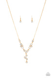 Five-Star Starlet - Gold - Necklace - Paparazzi Accessories