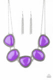 Viva La VIVID - Purple - Necklace - Paparazzi Accessories