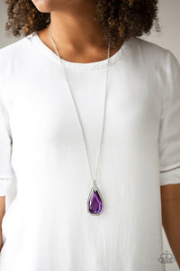 Maven Magic - Purple - Necklace - Paparazzi Accessories