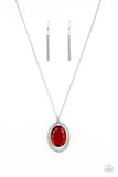 Metro Must-Have - Red - Necklace - Paparazzi Accessories
